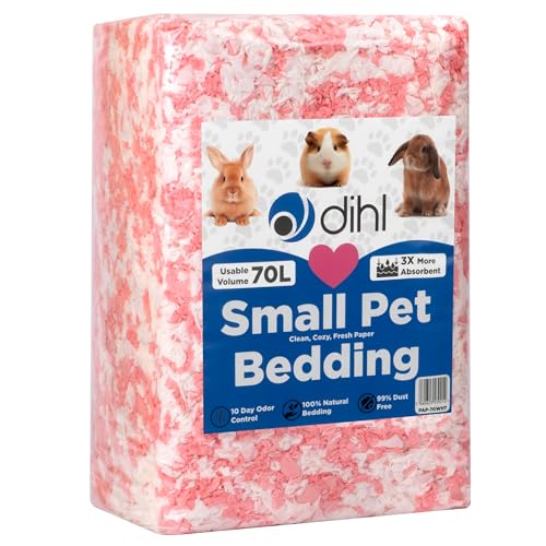 Dihl 70 Liter, Rosa, super saugfähiges Einstreu für Kleintiere, absorbiert das 6-fache seines Gewichts an Flüssigkeit, Hamster, Mäuse, Ratten, Kaninchen, Meerschweinchen, Rennmäuse, Käfigsubstrat, 70 Dihl 70 Liter, Rosa, super saugfähiges Einstreu für Kleintiere, absorbiert das 6-fache seines Gewichts an Flüssigkeit, Hamster, Mäuse, Ratten, Kaninchen, Meerschweinchen, Rennmäuse, Käfigsubstrat, 70 von Dihl