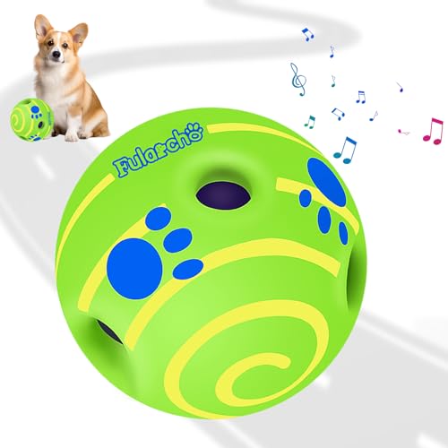 Dikeiuta Hundespielzeug, Ball für Hunde, 8,8 cm, interaktives Hundespielzeug, quietschender Hundeball, Spielzeug gegen Langeweile, für drinnen und draußen Dikeiuta Hundespielzeug, Ball für Hunde, 8,8 cm, interaktives Hundespielzeug, quietschender Hundeball, Spielzeug gegen Langeweile, für drinnen und draußen von Dikeiuta