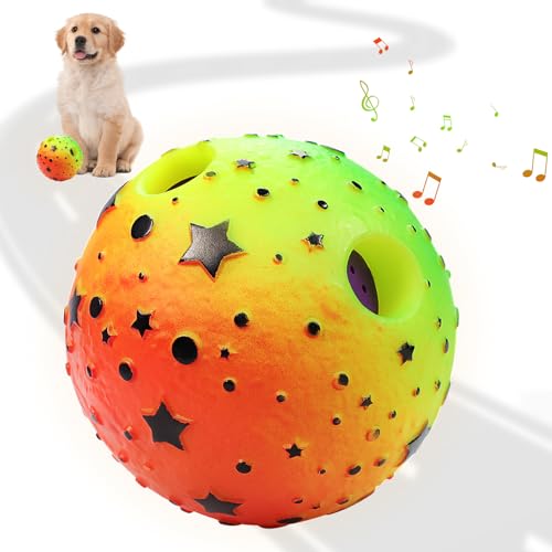 Dikeiuta Interaktives Hundespielzeug, Quietschball für aktives Spielen, 7 cm Dikeiuta Interaktives Hundespielzeug, Quietschball für aktives Spielen, 7 cm von Dikeiuta