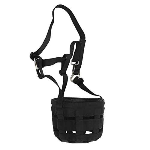 Dilwe Pferde-Mündungs-Anti-Biting-Schutz Atmungsaktives Design für Reitstreifen mit Premium-PP-Gummi-Materialien Reduzieren übermäßiges Essen Dilwe Pferde-Mündungs-Anti-Biting-Schutz Atmungsaktives Design für Reitstreifen mit Premium-PP-Gummi-Materialien Reduzieren übermäßiges Essen von Dilwe