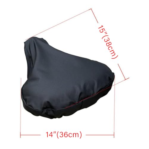 Dilwe Universelle Sattelabdeckung wasserdichte Road Bike Kissenabdeckung, Einfache Schnelle Verwendung, Schwarz Dilwe Universelle Sattelabdeckung wasserdichte Road Bike Kissenabdeckung, Einfache Schnelle Verwendung, Schwarz von Dilwe