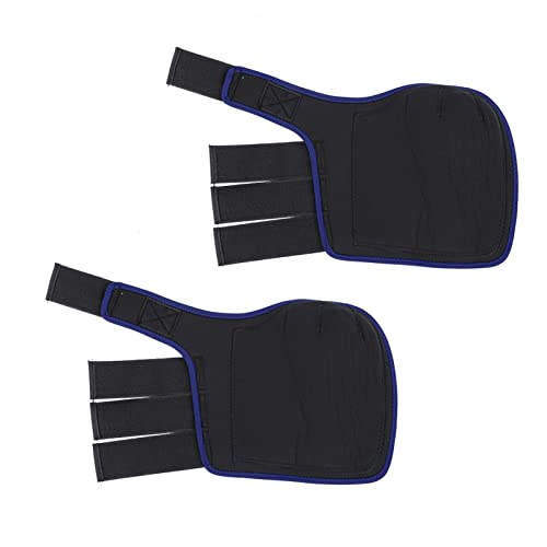 Dilwe Verstellbarer Pferdeschienen -Beinstiefel -Stuhl Wrap für Reitausrüstung, Hilft, Schwellungen zu Reduzieren und Sehnen, Pferdebein zu Reduzieren (#1) von Dilwe