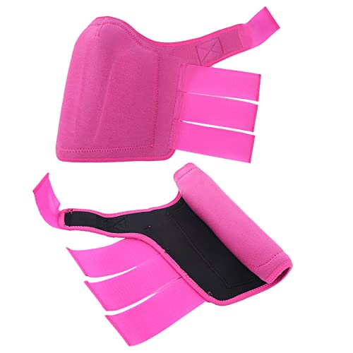Dilwe Verstellbarer Pferdeschienen -Beinstiefel -Stuhl Wrap für Reitausrüstung, Hilft, Schwellungen zu Reduzieren und Sehnen, Pferdebein zu Reduzieren (#4) von Dilwe