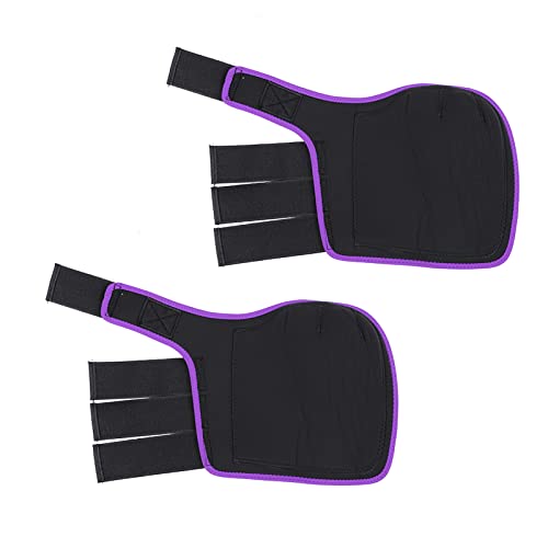 Dilwe Verstellbarer Pferdeschienen -Beinstiefel -Stuhl Wrap für Reitausrüstung, Hilft, Schwellungen zu Reduzieren und Sehnen, Pferdebein zu Reduzieren (#5) von Dilwe