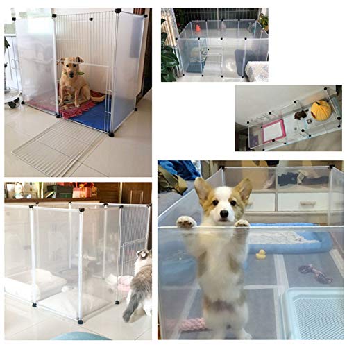 Haustierplaypen, Sicherer Raum für Haustiere, DIY Erweiterbar, Fest und Stetig, Großer Raum für Hunde, Großen für Kätzchen Haustierplaypen, Sicherer Raum für Haustiere, DIY Erweiterbar, Fest und Stetig, Großer Raum für Hunde, Großen für Kätzchen von Dilwe