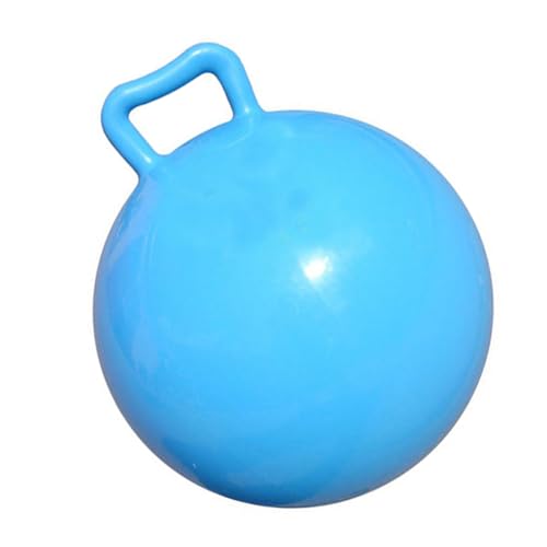 Verdickung Hüpfender Ball, PVC -Gummi -Material, Innenspielzeug Im Freien Im Freien, Fördert Koordination und Gleichgewicht, Hüpfbälle für, Gelbrotes Rotes Blau, Sicheres Haltbares Design mit (Blue) von Dilwe