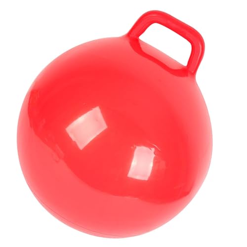 Verdickung Hüpfender Ball, PVC -Gummi -Material, Innenspielzeug Im Freien Im Freien, Fördert Koordination und Gleichgewicht, Hüpfbälle für, Gelbrotes Rotes Blau, Sicheres Haltbares Design mit (Rot) von Dilwe