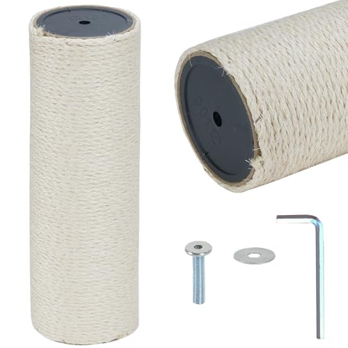 Dimaka Ersatzstange für Kratzbaum, 11,7 cm Durchmesser, 39,9 cm Länge, mit natürlichem Sisal überzogen Dimaka Ersatzstange für Kratzbaum, 11,7 cm Durchmesser, 39,9 cm Länge, mit natürlichem Sisal überzogen von Dimaka