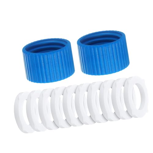 DimyFew 28 Mm Wasseradapter mit Dichtung für Bergsteigen, Outdoor, Reisen, mit 10 Unterlegscheiben von DimyFew