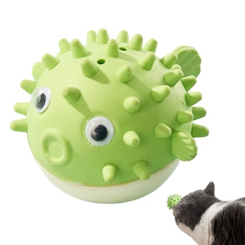 Catnip Ballon, wandmontiertes Lutscher-Spielzeug, Unterhaltungsset für Katzen | Zahnreinigungsball, innerer Abschnitt, Kauspielzeug von Dinchaakuarry
