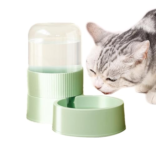 Dinchaakuarry Automatischer Futterspender für Katzen, Trockenfutter, Futterspender für Katzen, große Kapazität, Futterspender für kleine Haustiere, waschbar, Hundenapf für Welpen und Kätzchen Dinchaakuarry Automatischer Futterspender für Katzen, Trockenfutter, Futterspender für Katzen, große Kapazität, Futterspender für kleine Haustiere, waschbar, Hundenapf für Welpen und Kätzchen von Dinchaakuarry