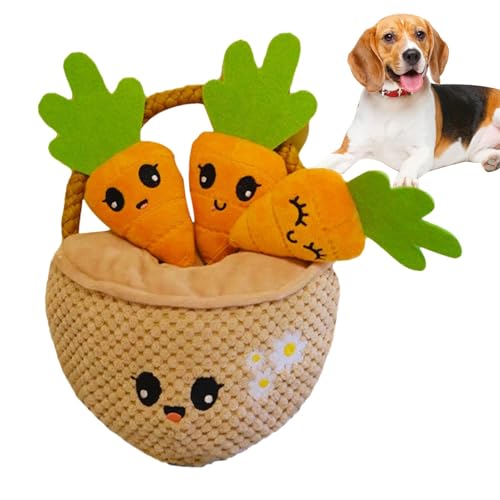 Dinchaakuarry Quietschendes Hundespielzeug, Zahnen, Futterspender, Haustier-Welpenspielzeug, lustiges interaktives Hundespielzeug für mittelgroße und große Hunde Dinchaakuarry Quietschendes Hundespielzeug, Zahnen, Futterspender, Haustier-Welpenspielzeug, lustiges interaktives Hundespielzeug für mittelgroße und große Hunde von Dinchaakuarry