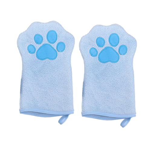 Fellpflegehandschuhe für Katzen – 2 x doppelseitige Haustierhandschuhe | Waschhandschuh für Hunde, schnell trocknende Handtuchhandschuhe für lange/kurze Haare Fellpflegehandschuhe für Katzen – 2 x doppelseitige Haustierhandschuhe | Waschhandschuh für Hunde, schnell trocknende Handtuchhandschuhe für lange/kurze Haare von Dinchaakuarry
