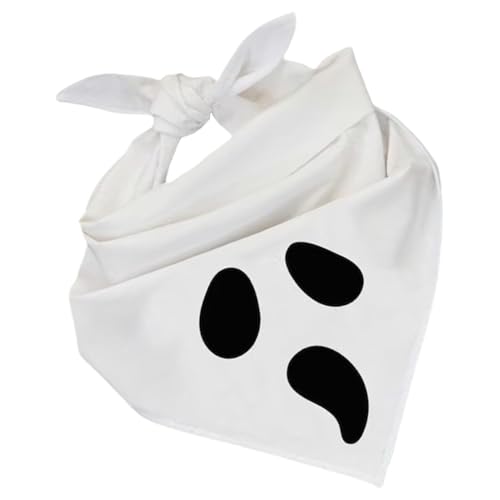 Halloween Tier Halstuch Dreieckstuch Bandana Hund Lätzchen Halloween Schal Welpen Halstuch Für Kleine Hunde Mittlere Große Hunde Halstuch Hund Schal von Dinchaakuarry