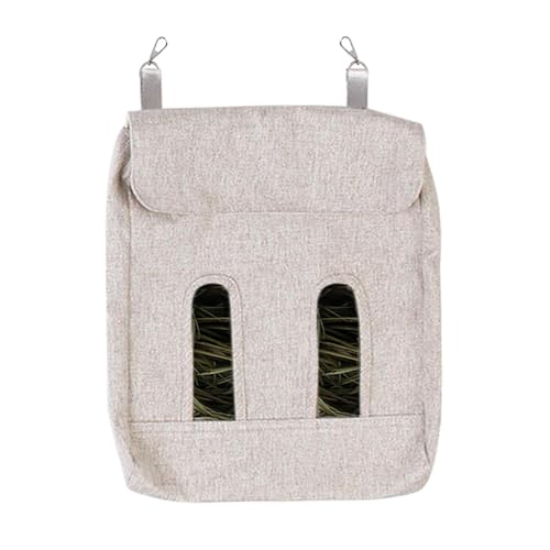 Hay Feeder Rabbit - Meerschweinchen -Heuheuderbeutel, Einstellbare Haustierfutter Für Hasen | Langlebige S/M/L -Heuspeicher -Feeder Mit Haken Für Hamster, Chinchilla, Kleine Tiere Käfigzubehör Reisenw von Dinchaakuarry
