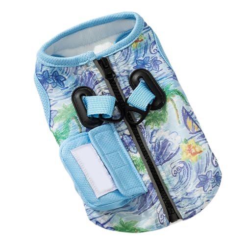 Hundekühlung - atmungsaktive Sommer -UV -Schutzjacke | Wear-resistente leichte Haustierkleidung zum Wandern, Camping & Training | Verstellbare und reflektierende Außenausrüstung für heißes Wetter von Dinchaakuarry
