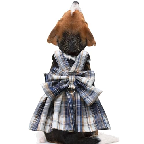 Hundeweste Bequemes Geschirr mit Fliege Weste mit Fliege Geschirr für Haustiere im Freien Geschirr für Weste mit Fliege Elegantes Geschirr mit Fliege Gi von Dinchaakuarry