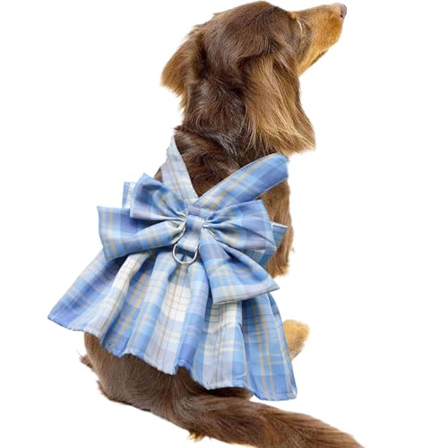 Hundeweste Bequemes Geschirr mit Fliege Weste mit Fliege Geschirr für Haustiere im Freien Geschirr für Weste mit Fliege Elegantes Geschirr mit Fliege Gi von Dinchaakuarry