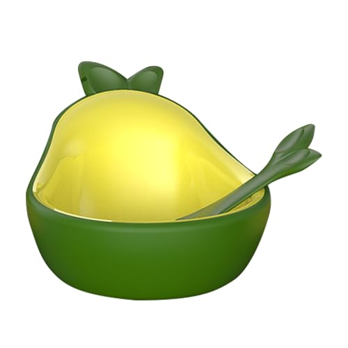Kätzchen Futternapf | Avocado-Form Futternapf Für Katzen,Hochbeinige Katzennapf-Zubehör Für Fressen Und Trinken Mehrhaustier-Bodenreise Urlaub Outdoor Zuhause Wohnung Transportbox Kätzchen Futternapf | Avocado-Form Futternapf Für Katzen,Hochbeinige Katzennapf-Zubehör Für Fressen Und Trinken Mehrhaustier-Bodenreise Urlaub Outdoor Zuhause Wohnung Transportbox von Dinchaakuarry