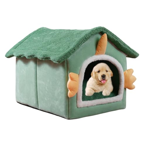 Katzenbetten - Überdachte Katzenbetten, Cartoon-Katzenbetten | Faltbares Hundebett, Cartoon-Design, weiches Plüsch-Katzenkissen Katzenbetten - Überdachte Katzenbetten, Cartoon-Katzenbetten | Faltbares Hundebett, Cartoon-Design, weiches Plüsch-Katzenkissen von Dinchaakuarry
