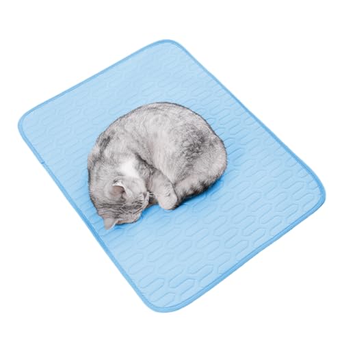 Kühlung Hundematte - Ice Seiden Haustierkissen Für Den Sommer | Tragbares Kühlbett Für Hunde Und Katzen, Atmungsaktives Pad Für Wohnzimmer, Büro, Terrasse, Kiste, Zwinger, Senior -Haustierkomfort Bei Kühlung Hundematte - Ice Seiden Haustierkissen Für Den Sommer | Tragbares Kühlbett Für Hunde Und Katzen, Atmungsaktives Pad Für Wohnzimmer, Büro, Terrasse, Kiste, Zwinger, Senior -Haustierkomfort Bei von Dinchaakuarry