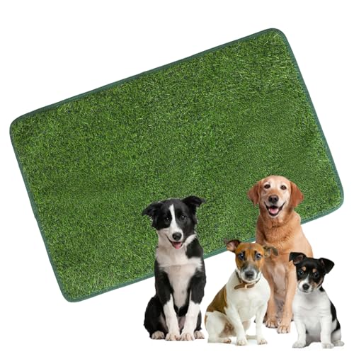 Töpfchentraining-Pad - Badematte für Kunstrasen für Hunde, wiederverwendbares Pad für Haustiere | waschbare Welpen-Töpfchen-Patch, Ril-Teppich Töpfchentraining-Pad - Badematte für Kunstrasen für Hunde, wiederverwendbares Pad für Haustiere | waschbare Welpen-Töpfchen-Patch, Ril-Teppich von Dinchaakuarry