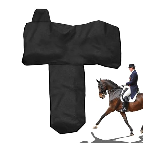 Western Horse Sattelabdeckung-Schwerwiegender wasserdichtem Schutz mit elastischen Gurten | Kratzer-resistentes Aufbewahrungsfall für die meisten Sättel in voller Größe, Reitschild für Scheune, Anhäng Western Horse Sattelabdeckung-Schwerwiegender wasserdichtem Schutz mit elastischen Gurten | Kratzer-resistentes Aufbewahrungsfall für die meisten Sättel in voller Größe, Reitschild für Scheune, Anhäng von Dinchaakuarry