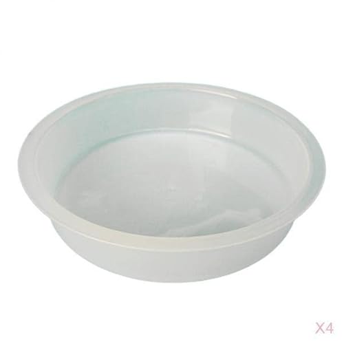 4x Garden Bird Feeding Station Plastic Tray - 1 Pack | Durable and Easy to Clean von DingMall