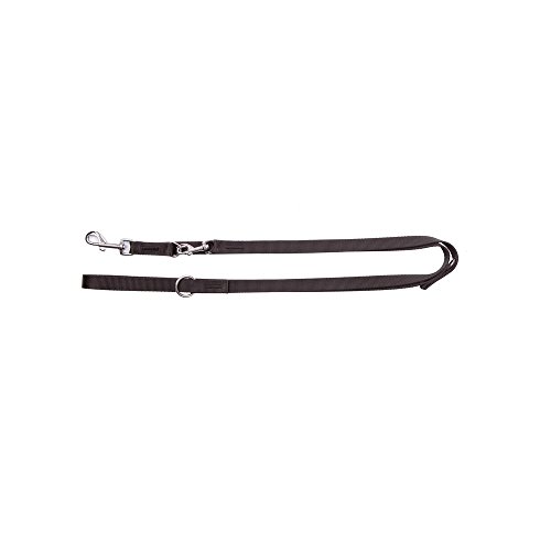 Dingo 12875 Hundeleine, lang, verstellbar, 220 cm, Doppeltuch-Leine, handgefertigt, Schwarz Dingo 12875 Hundeleine, lang, verstellbar, 220 cm, Doppeltuch-Leine, handgefertigt, Schwarz von Dingo Waldemar Rutkowski