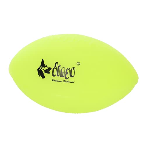 Dingo Bäll Play & Glow 8 X 14 cm Fluoreszierende Spiel mit Hund Leuchtball Rugby Quietschen Vinyl 16970 von Dingo Waldemar Rutkowski