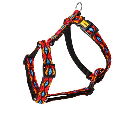 Dingo Hundegeschirre Guard Winnetou 2-Streifen Geschirr Große M Bandbreite 2,0 cm Brustumfang 38-70 cm Hund Funktionalität Komfort und Stil Schwarz 93588 Dingo Hundegeschirre Guard Winnetou 2-Streifen Geschirr Große M Bandbreite 2,0 cm Brustumfang 38-70 cm Hund Funktionalität Komfort und Stil Schwarz 93588 von Dingo Waldemar Rutkowski
