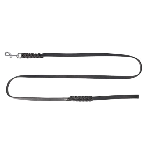 Dingo Hundeleine Natural Eleganz Premium Lederleine mit Griff Handgefertigt Langlebigkeit 1,2 cm x 180 cm Grau 11046 Dingo Hundeleine Natural Eleganz Premium Lederleine mit Griff Handgefertigt Langlebigkeit 1,2 cm x 180 cm Grau 11046 von Dingo Waldemar Rutkowski