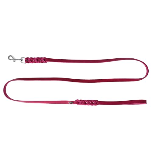 Dingo Hundeleine Natural Eleganz Premium Lederleine mit Griff Handgefertigt Langlebigkeit 1,5 cmx180 cm Violett 11054 Dingo Hundeleine Natural Eleganz Premium Lederleine mit Griff Handgefertigt Langlebigkeit 1,5 cmx180 cm Violett 11054 von Dingo Waldemar Rutkowski