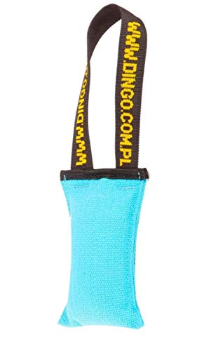 Dingo Hundespielzeug Beisswurst Agility Baumwolle mit Griff handgefertigt für Bisstraining Apportieren Schwimmend Schwimmfähig 15 x 6 cm Blau 15602 Dingo Hundespielzeug Beisswurst Agility Baumwolle mit Griff handgefertigt für Bisstraining Apportieren Schwimmend Schwimmfähig 15 x 6 cm Blau 15602 von Dingo Waldemar Rutkowski