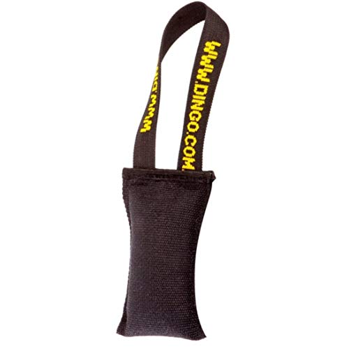 Dingo Hundespielzeug Beisswurst Agility Baumwolle mit Griff handgefertigt für Bisstraining Apportieren Schwimmend Schwimmfähig 15 x 6 cm Schwarz 15600 Dingo Hundespielzeug Beisswurst Agility Baumwolle mit Griff handgefertigt für Bisstraining Apportieren Schwimmend Schwimmfähig 15 x 6 cm Schwarz 15600 von Dingo Waldemar Rutkowski