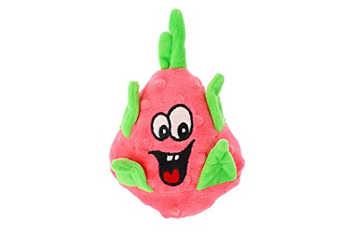Dingo Hundespielzeug Plüsch Pitaya 13 cm quietschende interaktives Spielzeug, eingebautes Quietschen genähtes Rauschen Material, Spiel mit Hund Spaß für Hund 16995 Dingo Hundespielzeug Plüsch Pitaya 13 cm quietschende interaktives Spielzeug, eingebautes Quietschen genähtes Rauschen Material, Spiel mit Hund Spaß für Hund 16995 von Dingo Waldemar Rutkowski