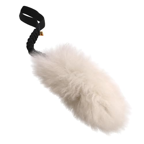 Dingo Hundespielzeug Schaf Pelz mit Bungee-Griff Apporte Spiel mit Hund Zerrspielzeuge Training Schwarz Griff 98500 Dingo Hundespielzeug Schaf Pelz mit Bungee-Griff Apporte Spiel mit Hund Zerrspielzeuge Training Schwarz Griff 98500 von Dingo Waldemar Rutkowski