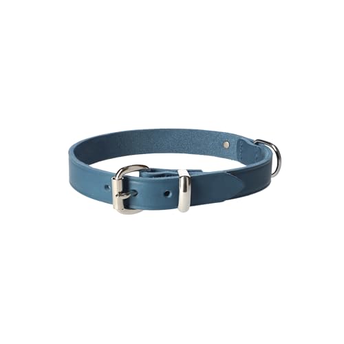 Dingo Lederhalsband Natural Eleganz Premium Hundehalsband Naturleder Handgefertigt Verchromte Schnalle Langlebigkeit2,0x50 cm Dunkelblau 11095 Dingo Lederhalsband Natural Eleganz Premium Hundehalsband Naturleder Handgefertigt Verchromte Schnalle Langlebigkeit2,0x50 cm Dunkelblau 11095 von Dingo Waldemar Rutkowski