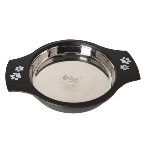 Dingo Napf Mettal Halter für Katze SISI 0,18L Ø 13 cm Katzennapf robust, stabil und leicht zu reinigen 14470 von Dingo Waldemar Rutkowski