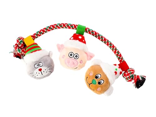 Dingo Plüsch Hundespielzeug Leine ELF Brothers 34 cm Geschenk für einen Hund Weihnachten Spielzeug mit einem Quietscher Spiel mit Hund 17479 Dingo Plüsch Hundespielzeug Leine ELF Brothers 34 cm Geschenk für einen Hund Weihnachten Spielzeug mit einem Quietscher Spiel mit Hund 17479 von Dingo Waldemar Rutkowski