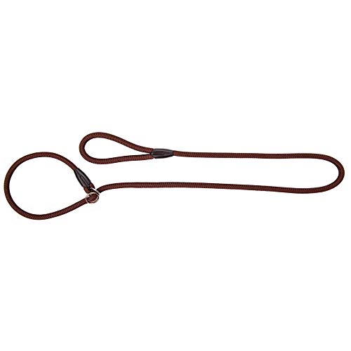Dingo Retrieverleine mit Zugstopp Hundeleine aus Seil,Snake'' und aufstellbarem Halsband Trainingsleine für Hunde Agility 1,2 x 170 cm Braun10486 Dingo Retrieverleine mit Zugstopp Hundeleine aus Seil,Snake'' und aufstellbarem Halsband Trainingsleine für Hunde Agility 1,2 x 170 cm Braun10486 von Dingo Waldemar Rutkowski