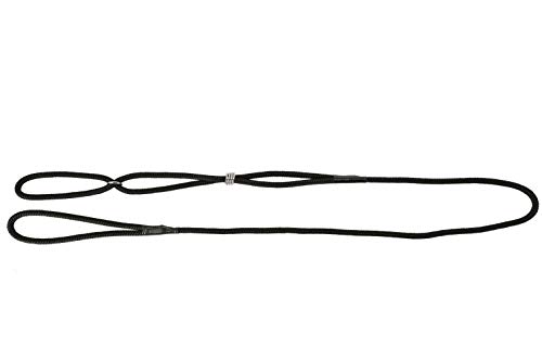 Dingo Ringleine für Hund aus aus Polypropylen Seil 8 mm x 150 cm Schwarz 10466 von Dingo Waldemar Rutkowski