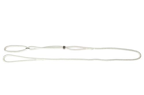 Dingo Ringleine für Hund aus aus Polypropylen Seil 8 mm x 150 cm Weiß 10479 von Dingo Waldemar Rutkowski