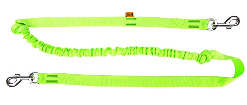 Dingo Canicross Leine mit Stoßdämpfer, 2 Karabinerhaken, leicht, Zugabsorption, anbringbare Leine zum Laufen, Sport, Joggen, Training, Polyamid, handgefertigt, Grün 14698-2 Dingo Canicross Leine mit Stoßdämpfer, 2 Karabinerhaken, leicht, Zugabsorption, anbringbare Leine zum Laufen, Sport, Joggen, Training, Polyamid, handgefertigt, Grün 14698-2 von Dingo Waldemar Rutkowski