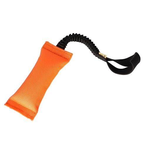 Dingo Z30046 Feuerwehrschlauch Zerrspielzeug für Hunde mit Bungee-Griff, Zerrspielzeug für Hundetraining, Agilität, Tauziehen, Orange Dingo Z30046 Feuerwehrschlauch Zerrspielzeug für Hunde mit Bungee-Griff, Zerrspielzeug für Hundetraining, Agilität, Tauziehen, Orange von Dingo Waldemar Rutkowski