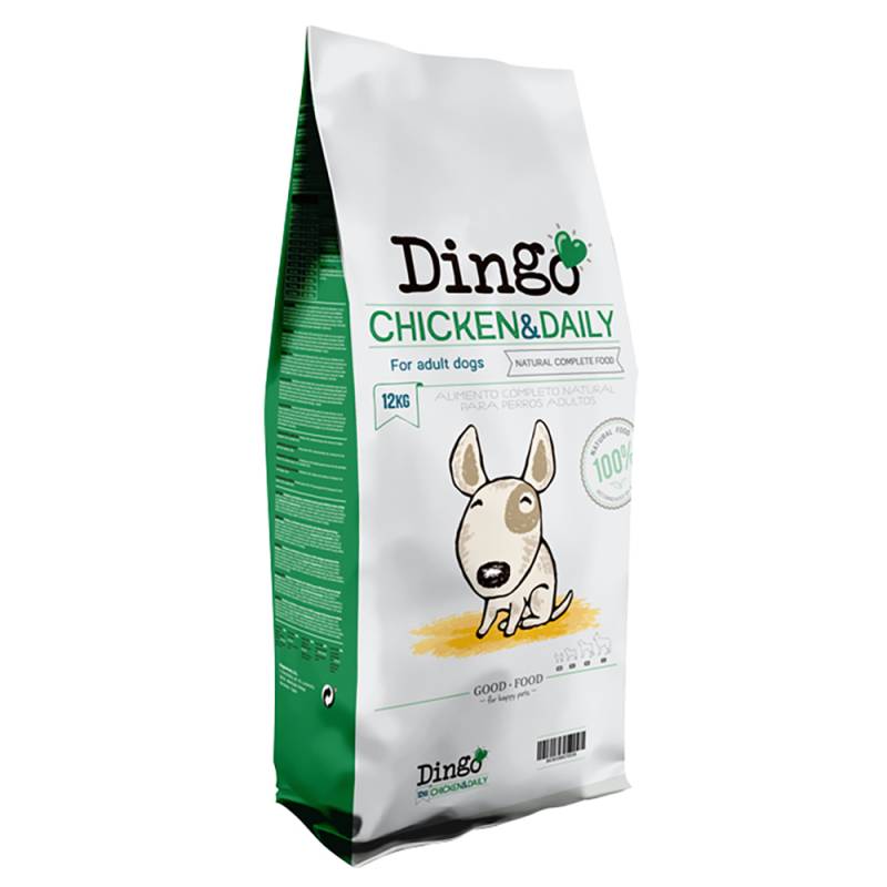 2 x 12 kg Dingo Trockenfutter zum Sonderpreis! - Huhn & Daily 2 x 12 kg Dingo Trockenfutter zum Sonderpreis! - Huhn & Daily von Dingo