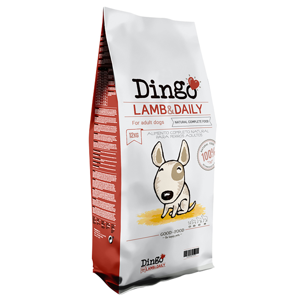 2 x 12 kg Dingo Trockenfutter zum Sonderpreis! - Lamm & Daily 2 x 12 kg Dingo Trockenfutter zum Sonderpreis! - Lamm & Daily von Dingo