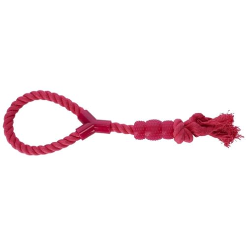 Dingo Hundespielzeug 30080, Rosa, Baumwolle, Gummi von Dingo