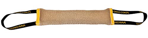 Dingo Jute-Biss-Training, 2 Griffe - Hundespielzeug zum Zerren und Beißen - Medium to Large - Outdoor & Indoor - 40 x 6 cm von Dingo Waldemar Rutkowski