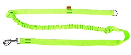 Dingo Canicross Leine mit Stoßdämpfer, 1 Griff, leicht, Zugabsorption, anbringbare Leine zum Laufen, Sport, Joggen, Training, Polyamid, handgefertigt, Grün 14695-2 Dingo Canicross Leine mit Stoßdämpfer, 1 Griff, leicht, Zugabsorption, anbringbare Leine zum Laufen, Sport, Joggen, Training, Polyamid, handgefertigt, Grün 14695-2 von Dingo Waldemar Rutkowski